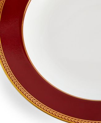 Renaissance Red Rim Soup Bowl