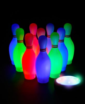 Light-Up Hover Bowling Set