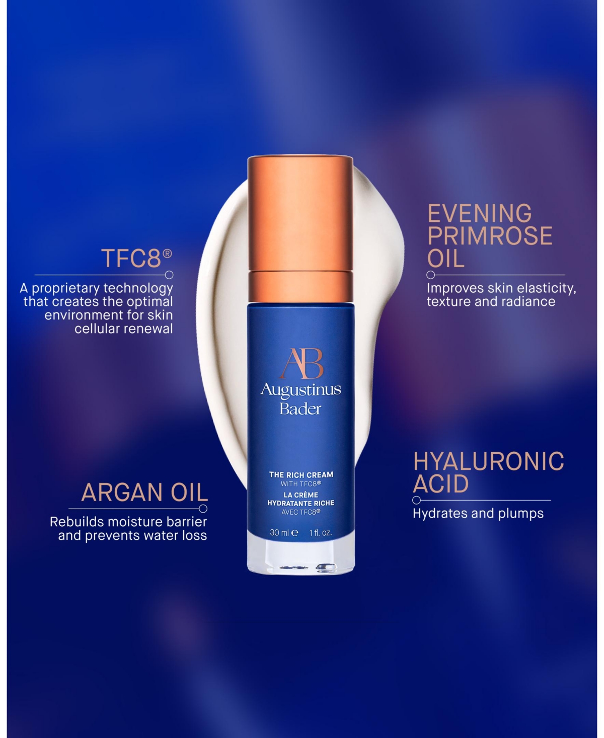 Augustinus Bader The Rich Cream, 1.01 oz.