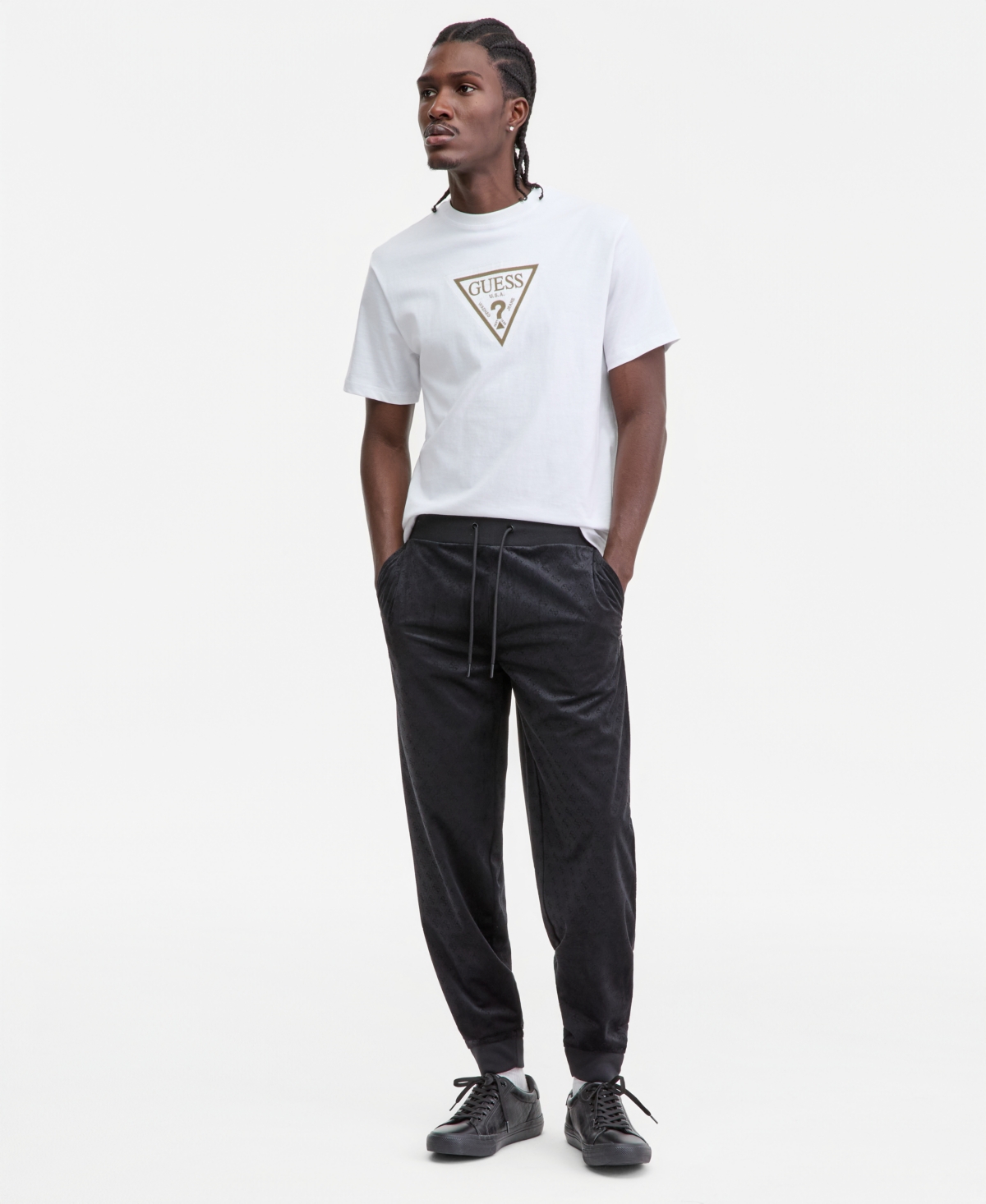 Guess Men's Cochise Cuffed Sweatpants