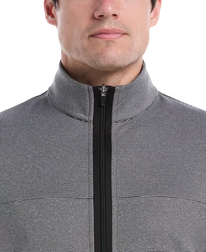 Men's Horizontal Fleece Full-Zip Sweatshirt - thumbnail 7