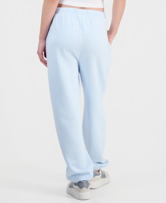 Juniors' New York Puff-Print Jogger Pants