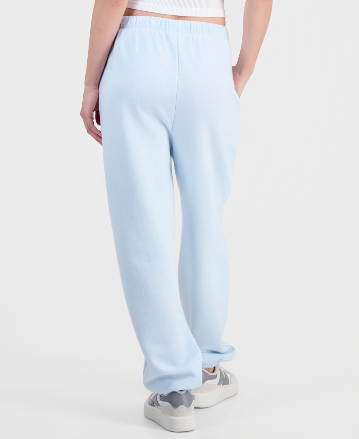 Self Esteem Juniors' New York Puff-Print Jogger Pants