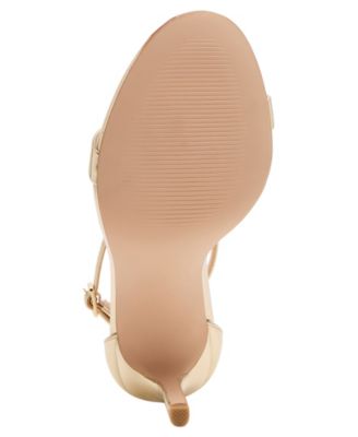 Brazen Two-Piece Stiletto Dress Sandals