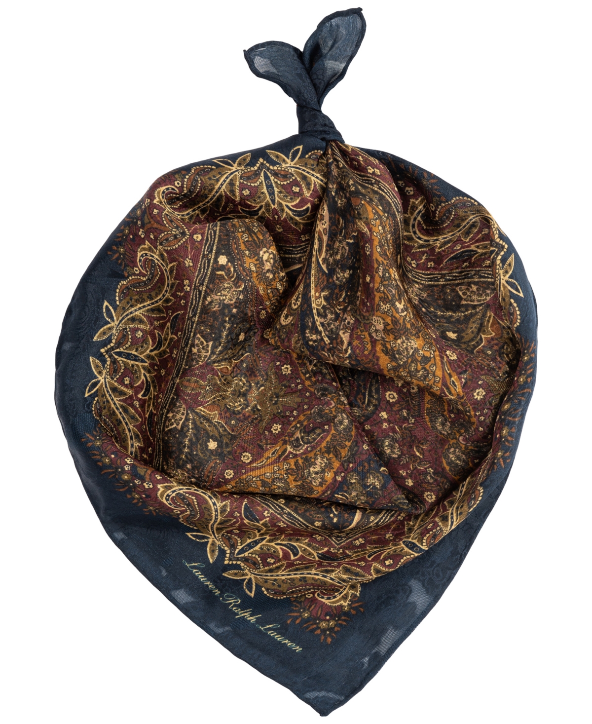 Lauren Ralph Lauren Fall Paisley Square Scarf