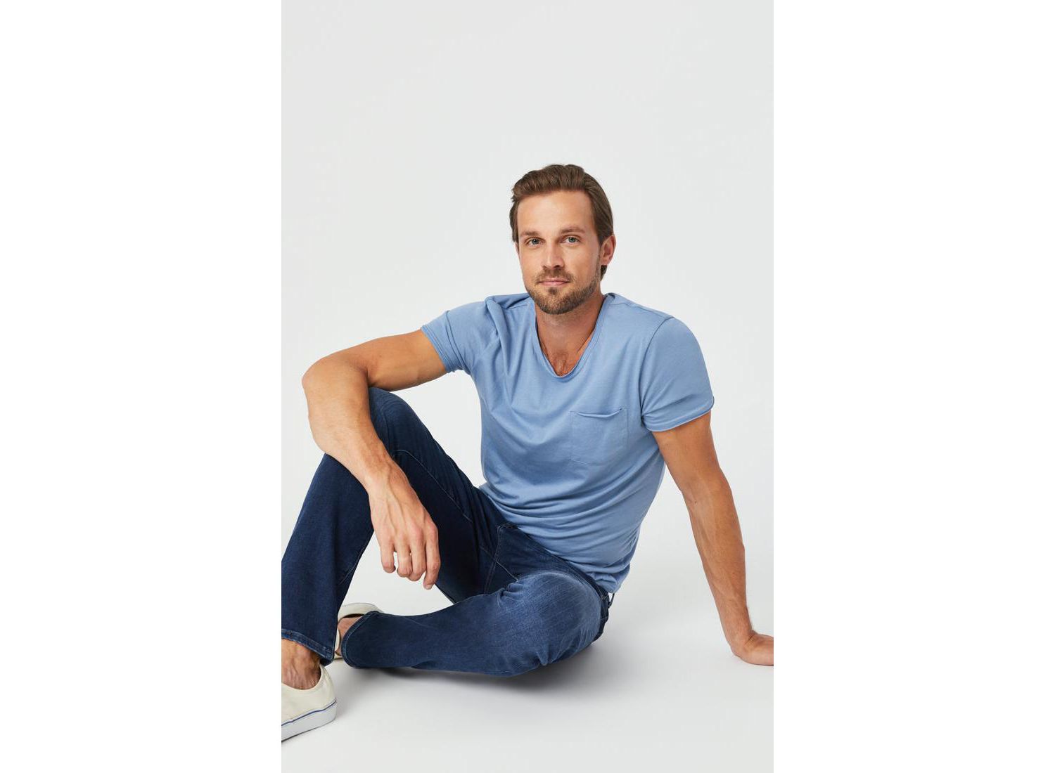 Men's Jake Slim Leg Jeans In Dark Indigo Athletic