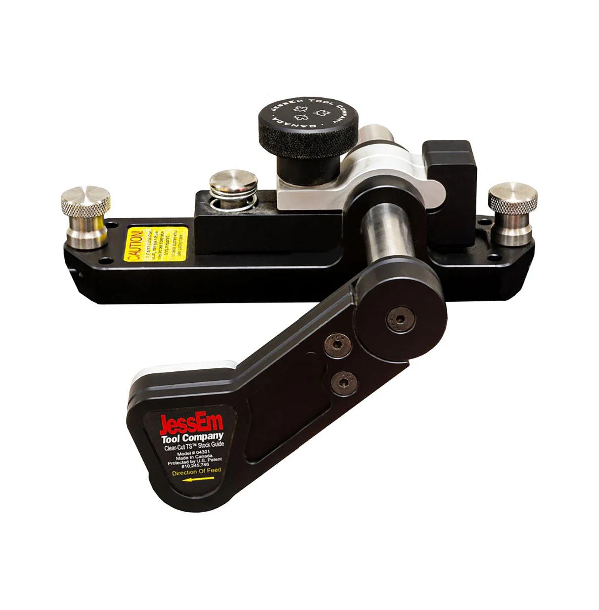 JessEm 04301 Clear-Cut Ts Stock Guides – Precision Table Saw Stock Control with Roller Bearings for Safer, Cleaner, and Accurate Cuts