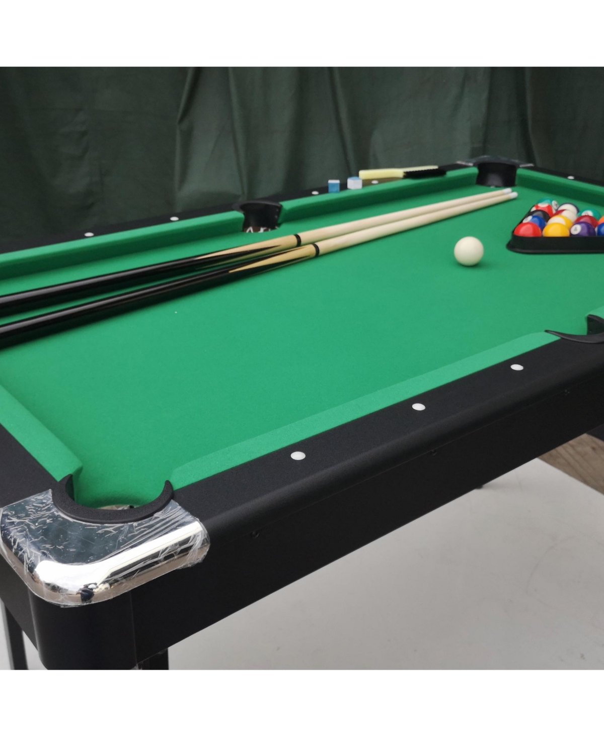Boyel Living 3-in-1 Multifunctional Billiard Game Table for Pool, Table Tennis & Dining, Space-Saving Design