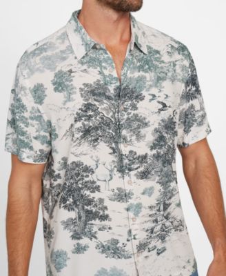 Men's Forest Toile Short-Sleeve Shirt