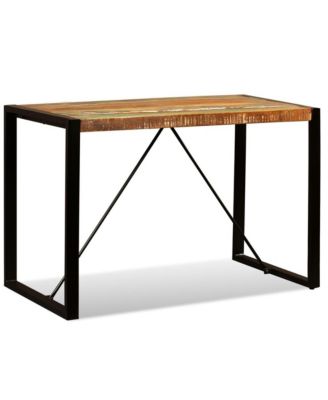 Dining Table Solid Reclaimed Wood 47.2"