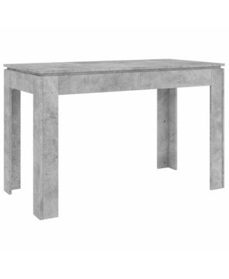 Dining Table Concrete Grey Engineered wood 47.2x23.6x29.9 in