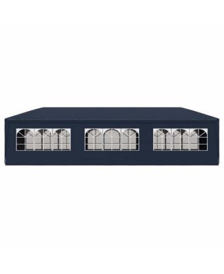 Party Tent Blue Polyethylene Large Water-resistant materials