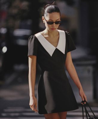 Women's Azra Short-Sleeve Collar Dress