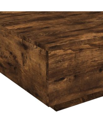 Coffee Table Smoked Oak Engineered wood Medium