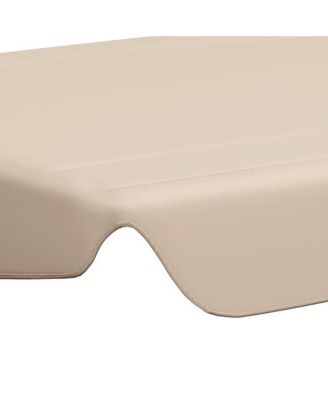 Replacement Canopy for Garden Swing Beige 74"/66.1"x57.1"/43.3"