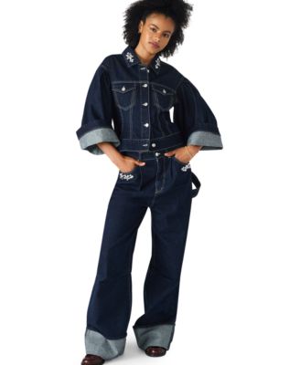 Women's Dorothy Bejeweled 3/4-Sleeve Jacket