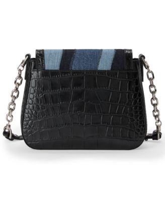 Gianna Small Denim Crossbody Bag