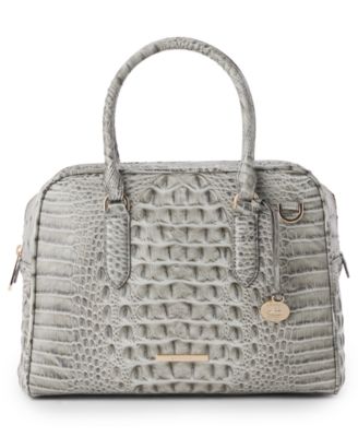 Brahmin - Marissa Small Alden Road Leather Satchel Bag