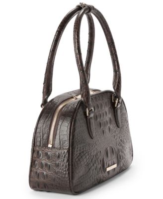 Angie Alden Road Leather Medium Satchel Bag