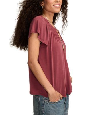 Women's Sandwash Notch Top