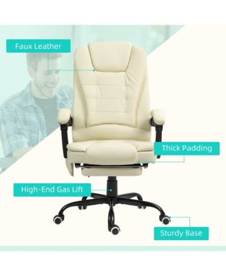 7-Point Vibrating Massage Office Chair with High Back