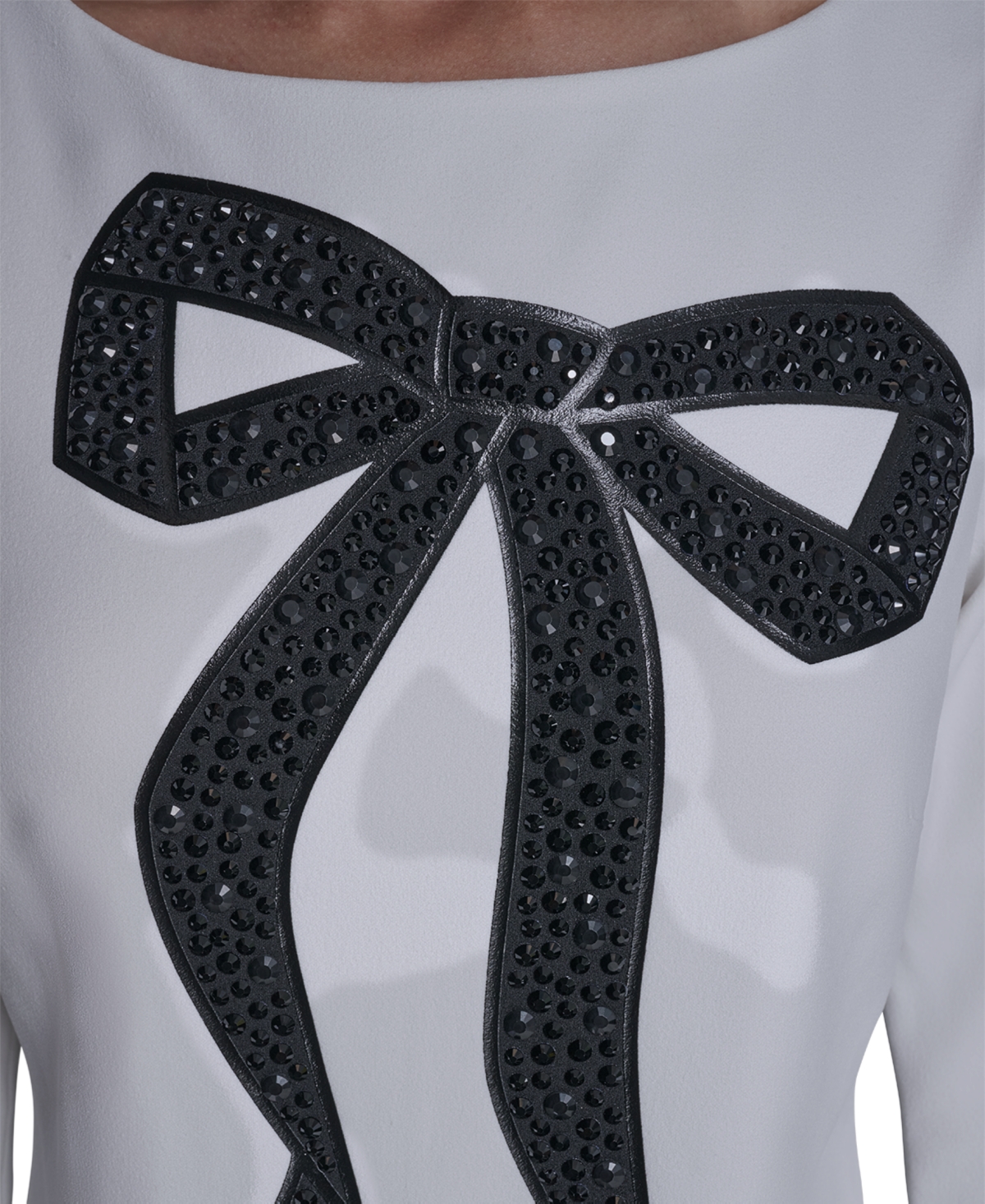 Karl Lagerfeld Paris Women's Scuba Crepe Sheath Dress