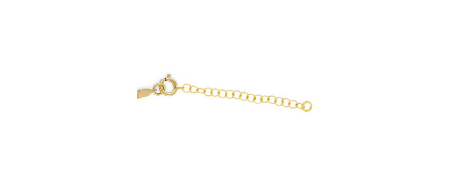 2 Inch Extender Chain 14K Yellow Gold