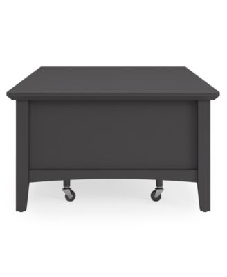 55" Solid Wood Hedworth Rectangle Coffee Table