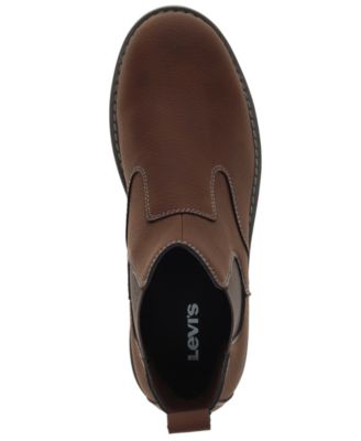 Men's Chelsea Logger Round-Toe Boots