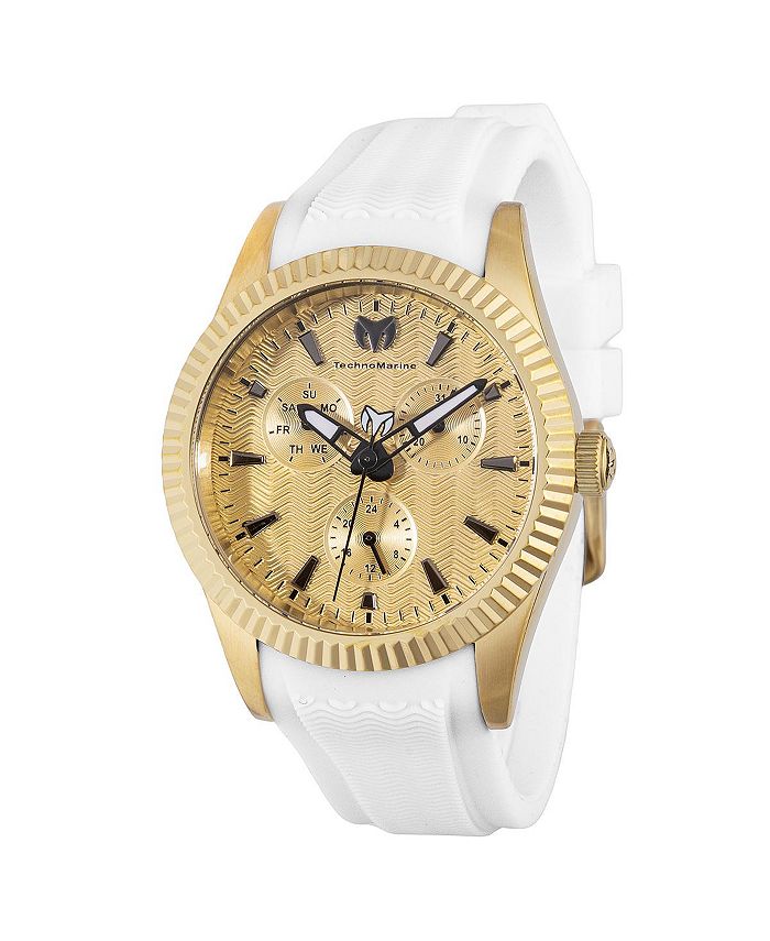 TechnoMarine Sea Dream 38mm Gold Dial Women's Quartz Watch