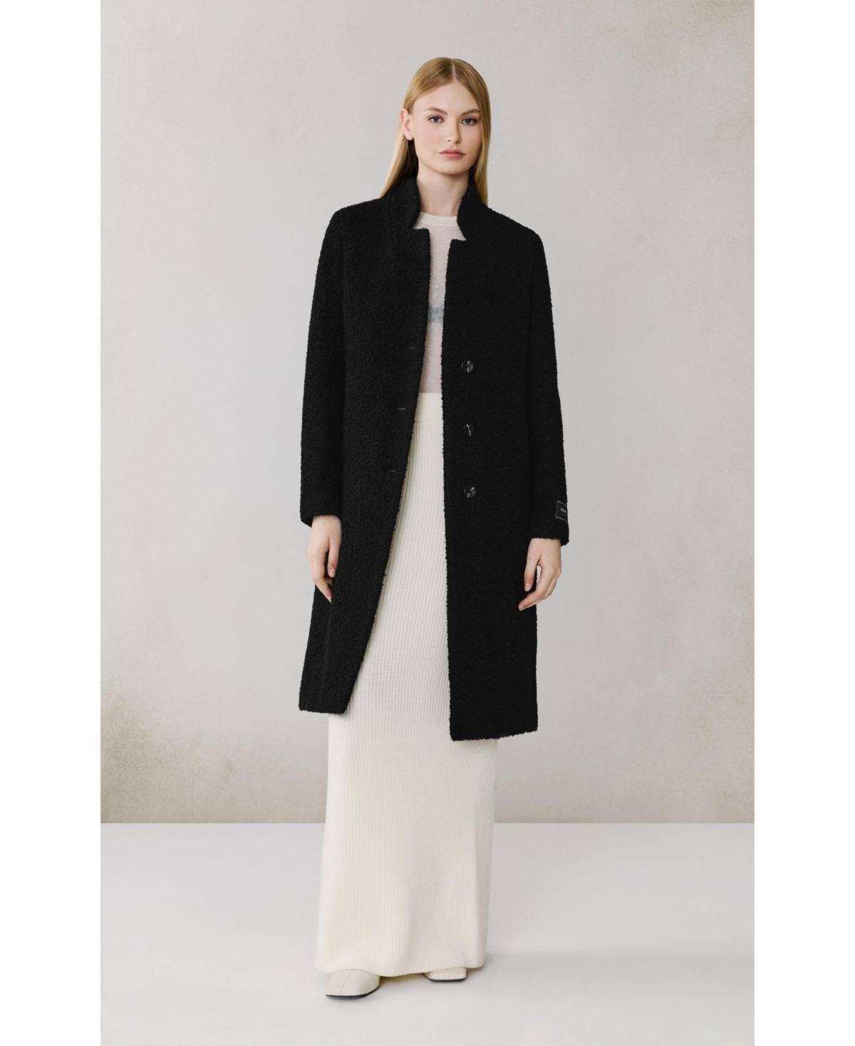 Soia & Kyo Womens Diane Boucle Midi Coat