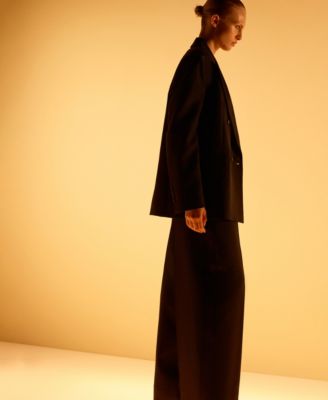 Women's Wool Blend Suit Pants