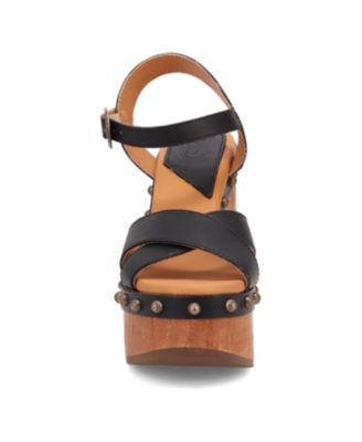 Women's Lotus Wooden Sandal