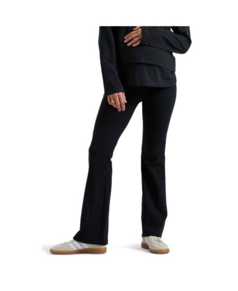 Женские брюки Ripe Maternity Organic Jersey Flare Pant, цвет: Чёрный