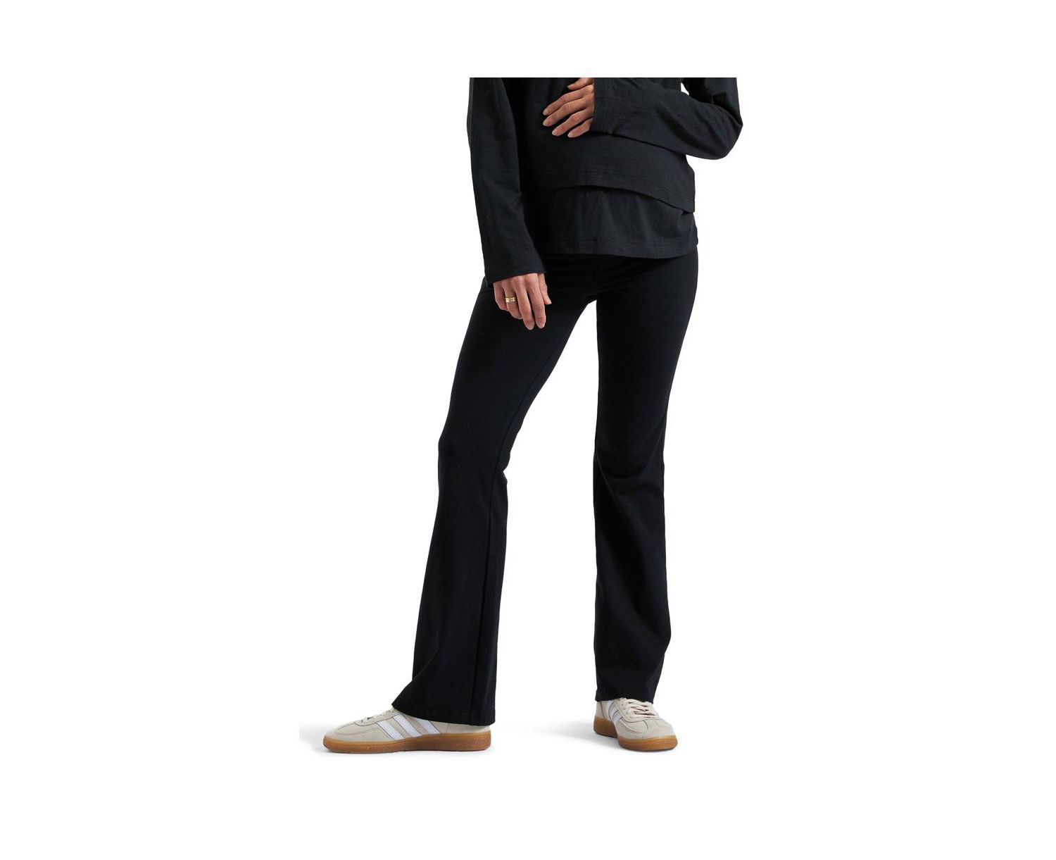 Organic Jersey Flare Pant