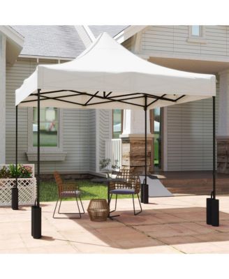 10' x 10' Pop up Canopy Replacement Top with Weight Bags, Multi