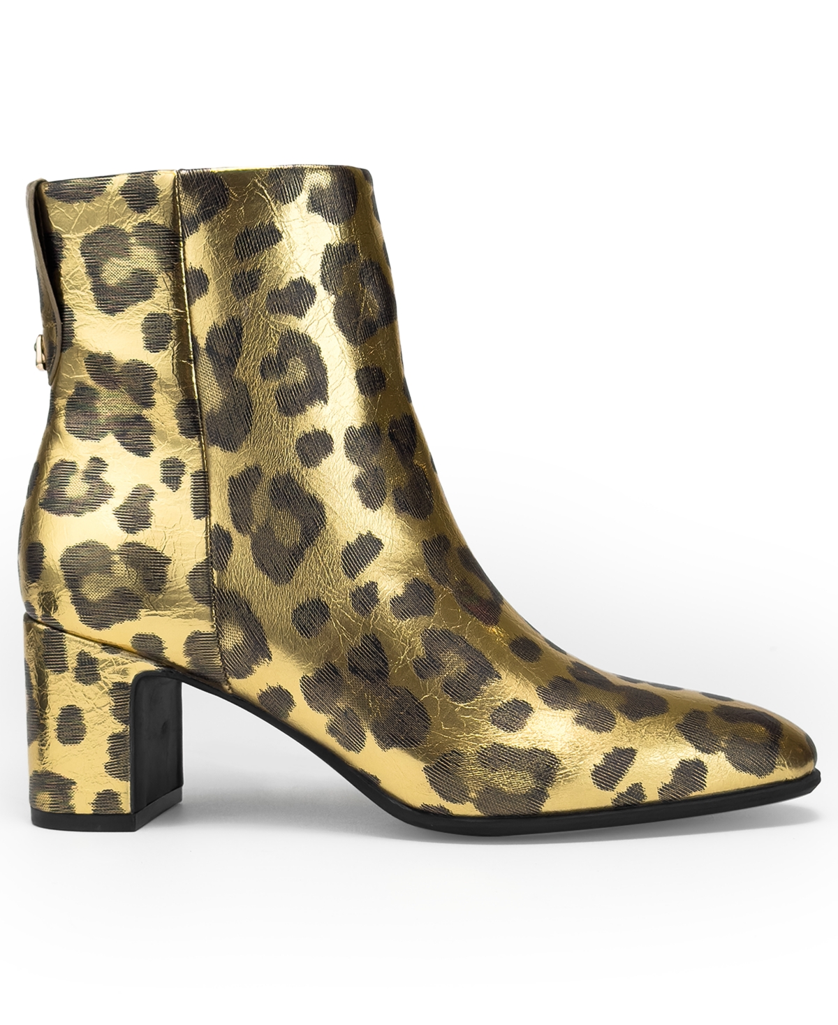 Aerosoles Women's Magnus Zipper Booties In Gold