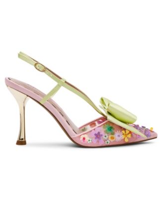 Women's Melisa Ditsy Floral Bow Pumps