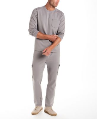 Men's Scuba Knit Cargo Jogger Pants