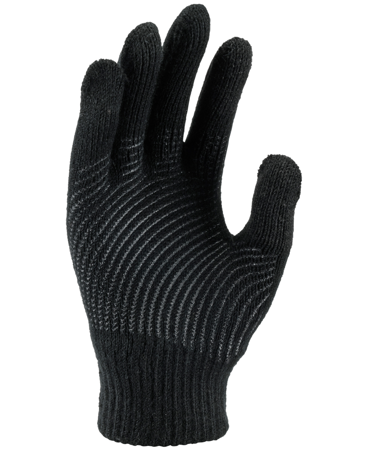 Nike Men's Cozy Knit Ribbed Cuff Gloves
