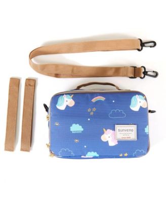 Portable Diaper Bag with Changing Pad, Waterproof Travel Baby Bag