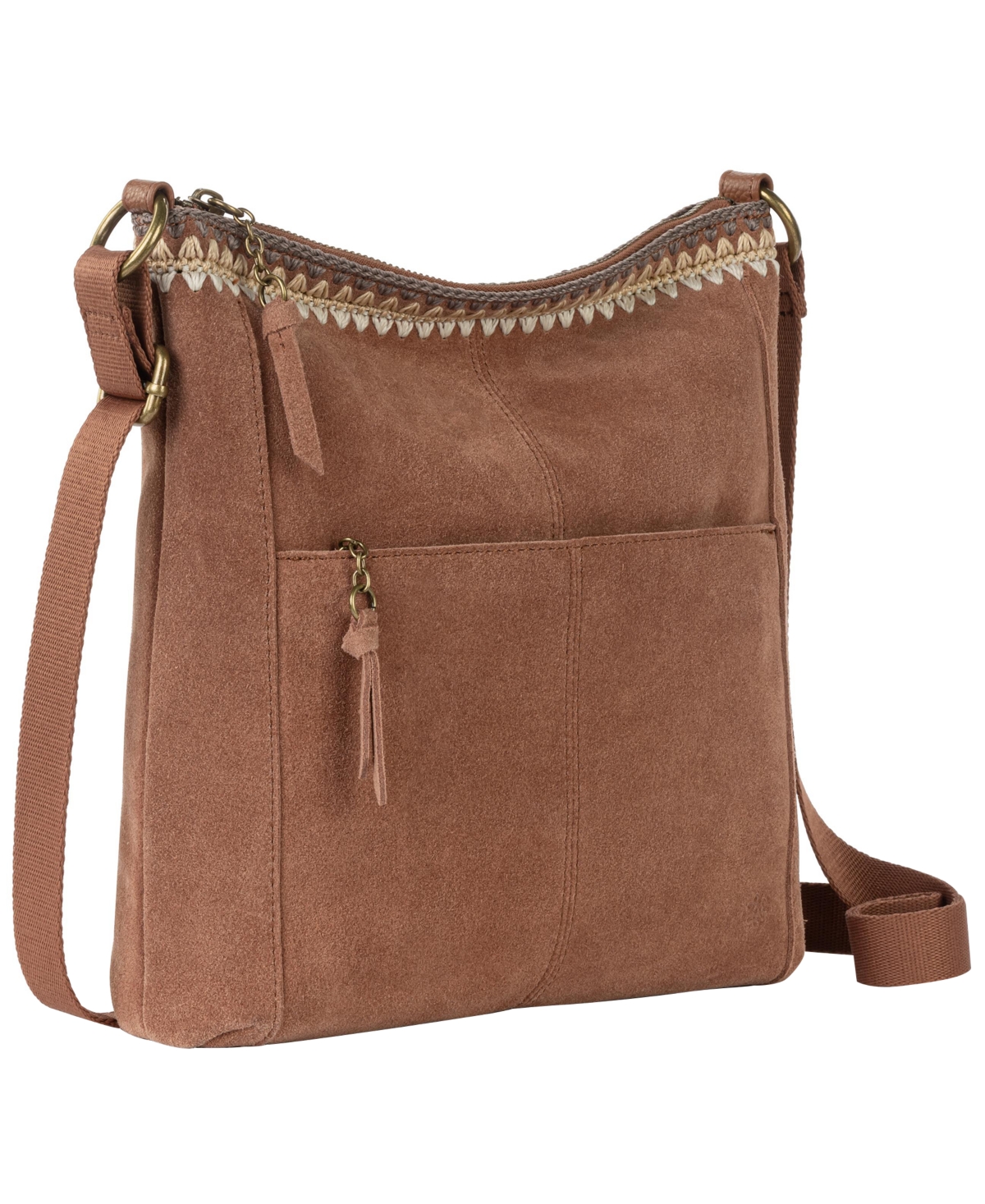The Sak Women's Lucia Leather Crossbody Bag In Brown