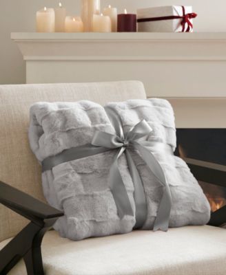 Vivienne Faux Fur Throw, 50" x 60"