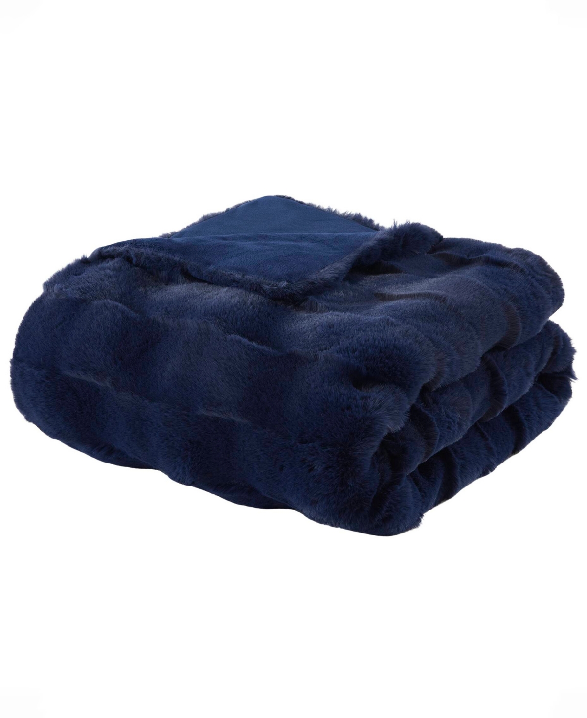 Madison Park Vivienne Faux Fur Throw, 50" x 60"