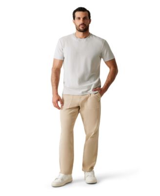 Men's Blake Textured Crew Short-Sleeve Knit T-Shirt