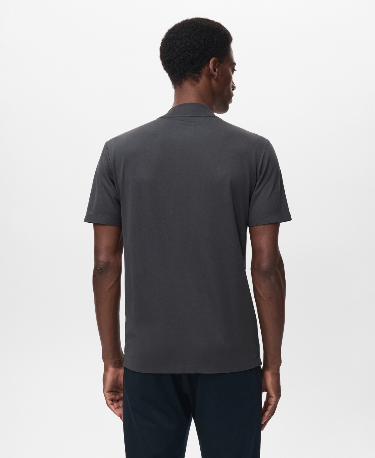 Mango Men's Coolmax Slim Fit T-shirt In Gray