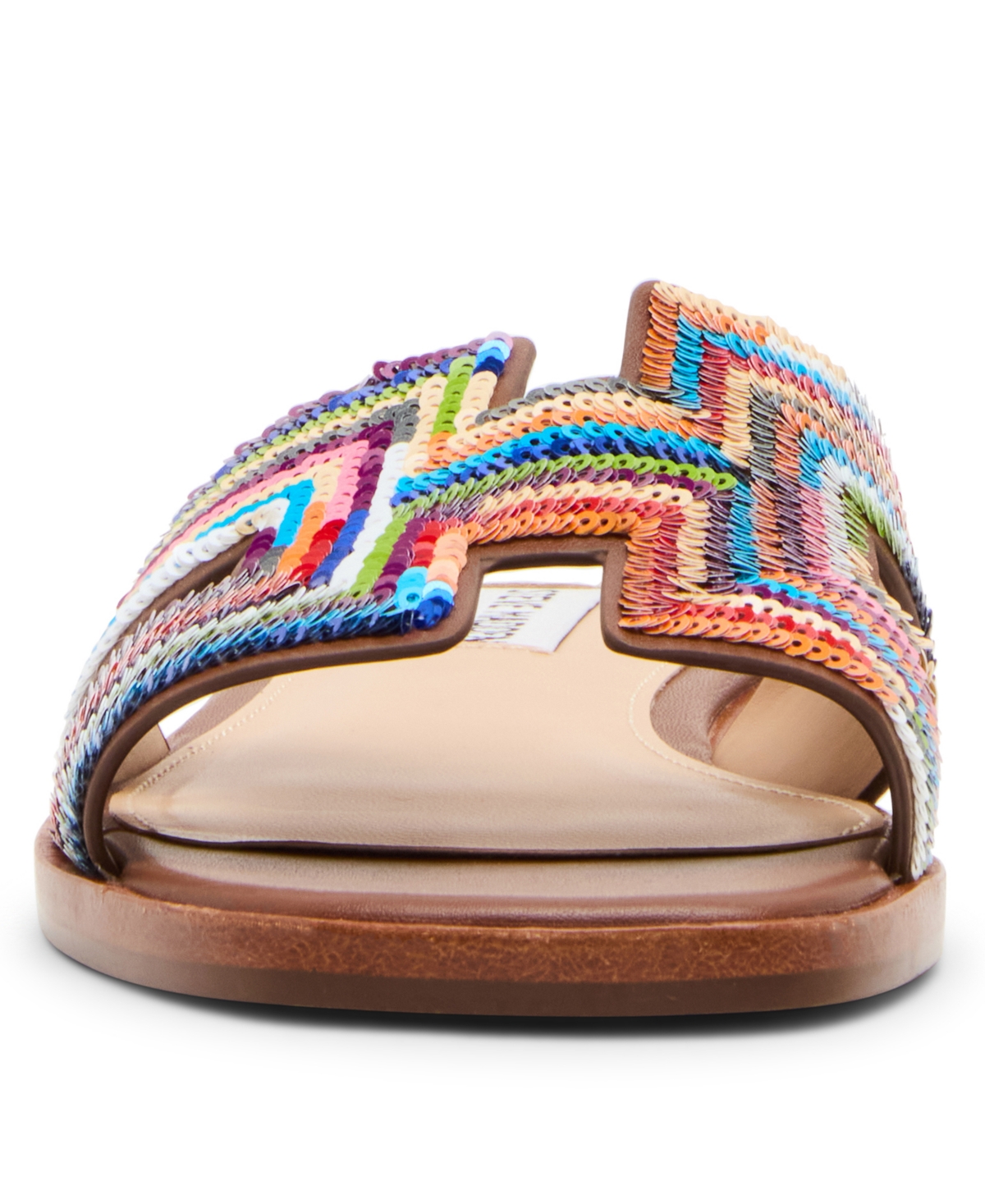 Steve Madden Women's Hadyn-s Square-Toe Slide Sandals