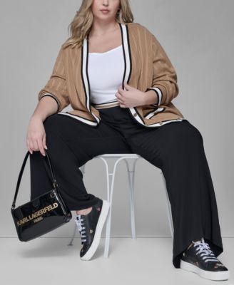 Women's Plus Size Wide Leg Pants