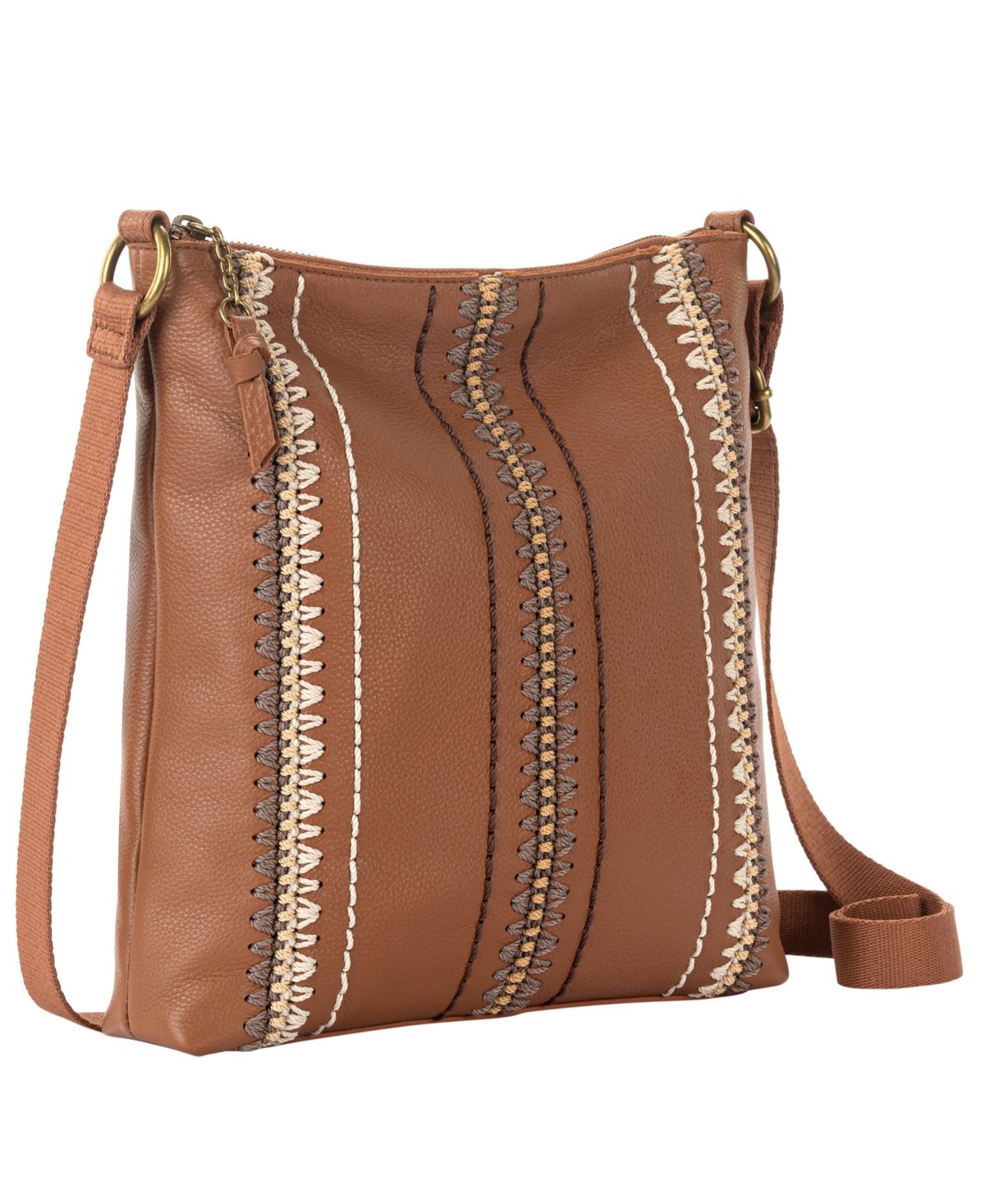 The Sak Women's Lucia Leather Crossbody Bag In Brown