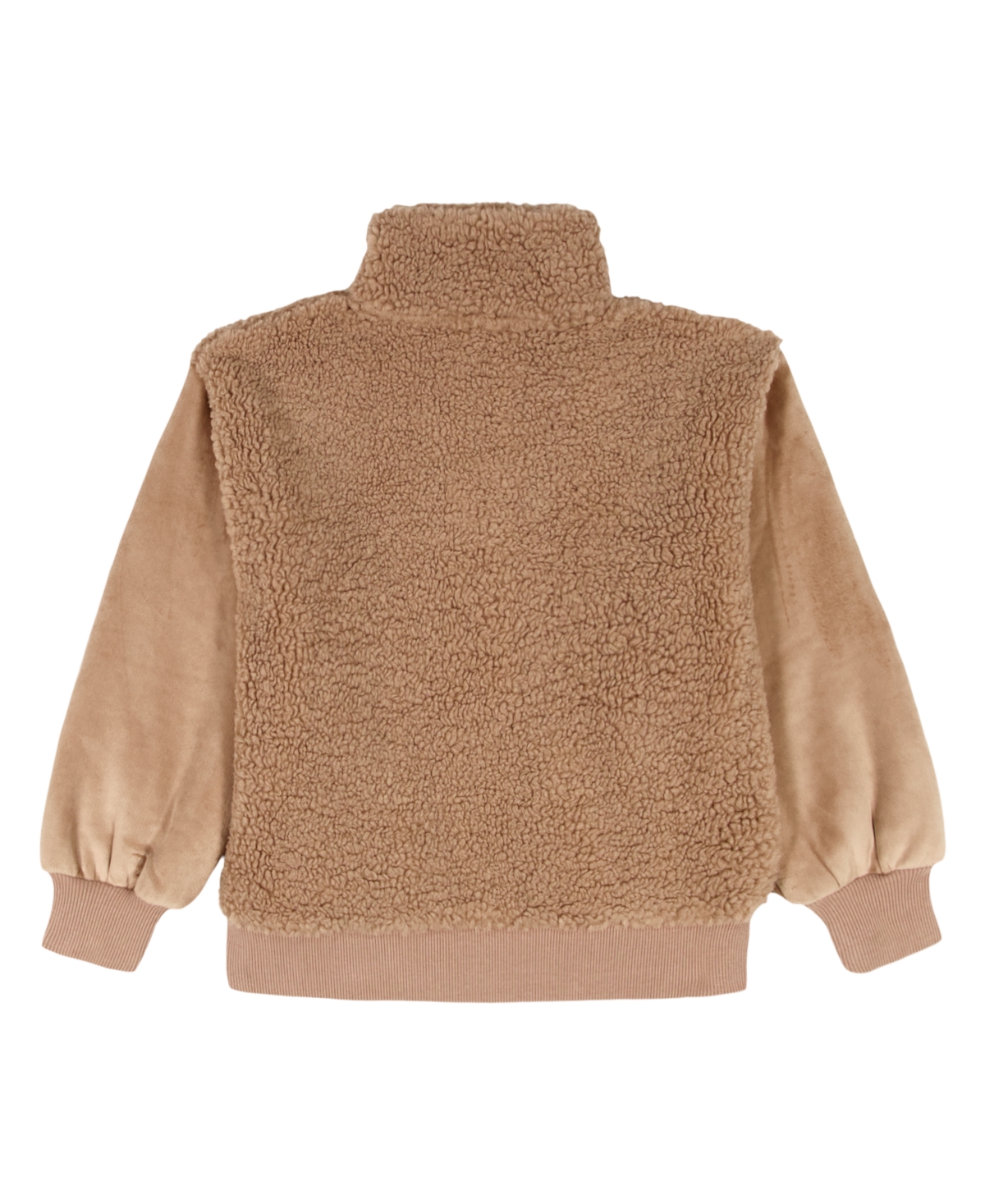 Calvin Klein Girls 7-16 Boucle Stand Collar Zip-Front Jacket